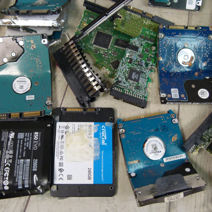 Scrap Hard Drives